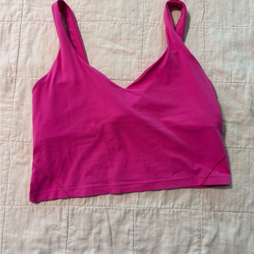 Lululemon Align Tank in Sonic Pink size 12